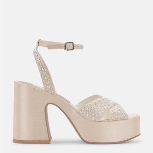 Dolce Vita Wessi Pearl Heels Sz 8
